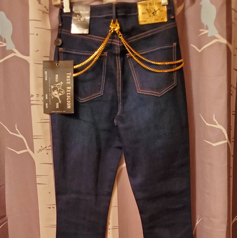 💥SOLD💥True Religion Caia Hi Rise w/Chain Belt - Picture 5 of 10